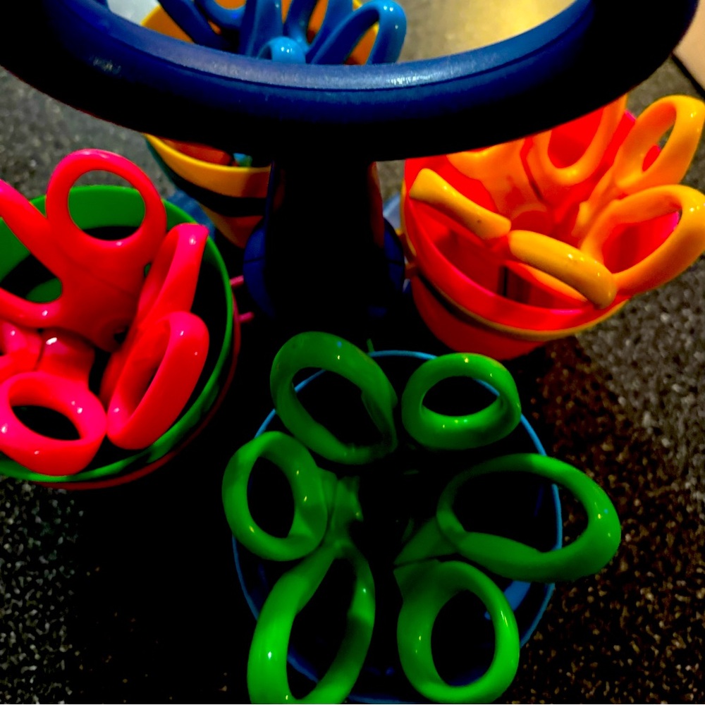 Scissor Caddy with Scissors